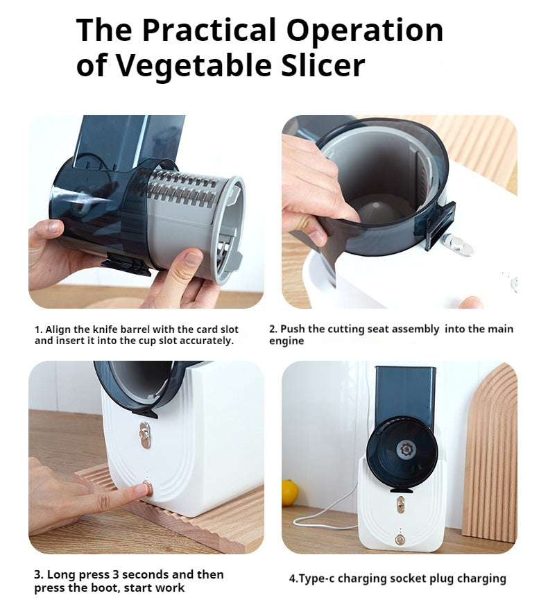 Electrical Vegetable Cutting Machine