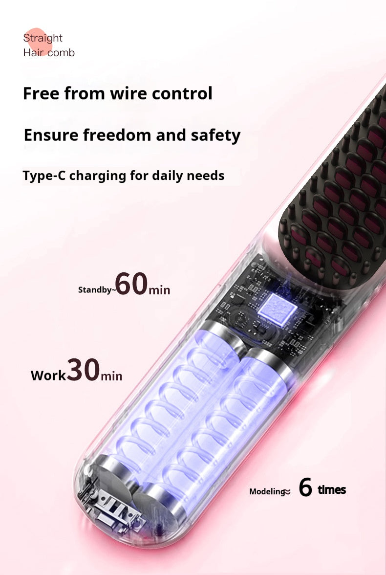 Heating Straight Hair Comb